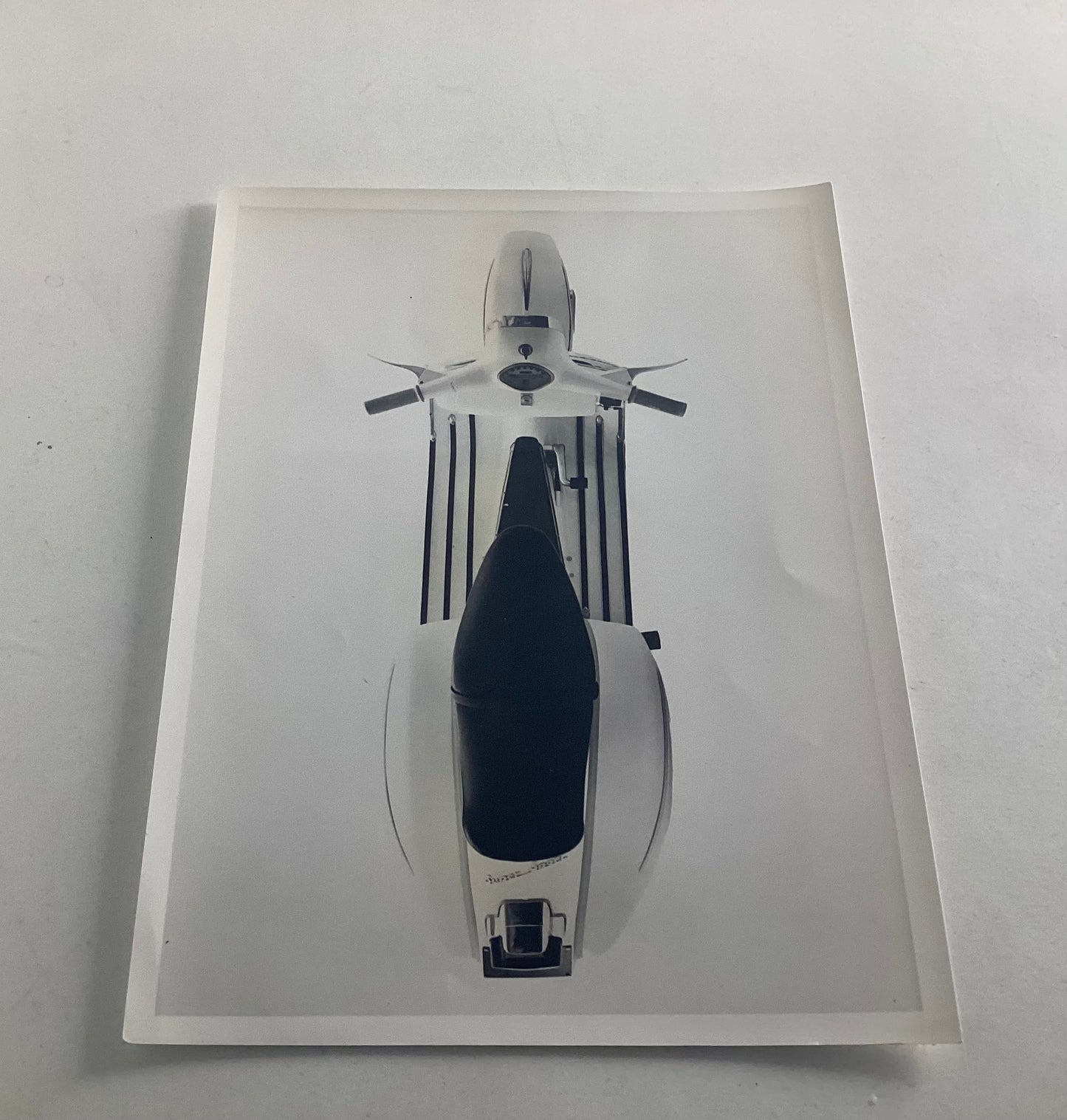 Vespa SS180 original rare Press Photo