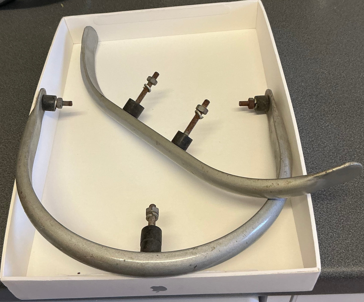 Vespa original 1950s bumper bar set