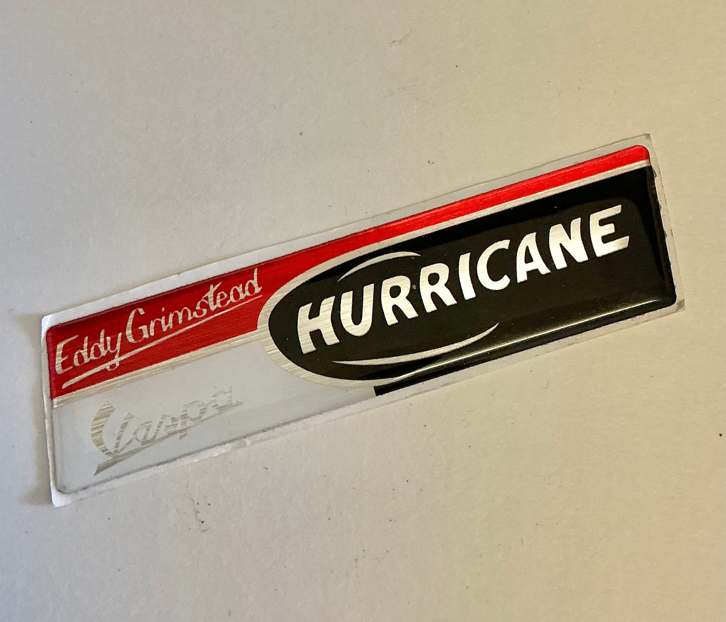 Vespa EDDY GRIMSTEAD HURRICANE remade sticker