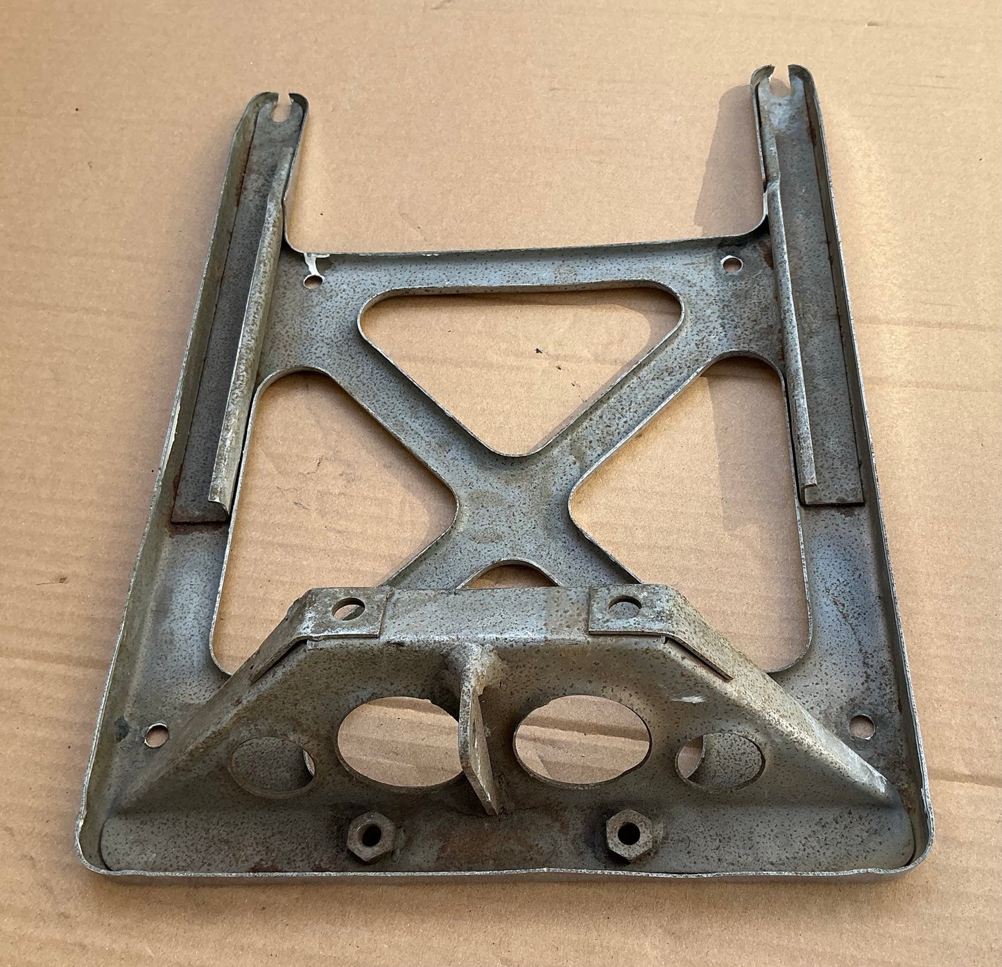Vespa Douglas original rear rack in chrome as sold by DOUGLAS