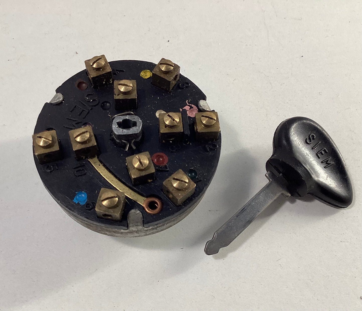SIEM Ten Pole Ignition Switch - Can be used on GS160