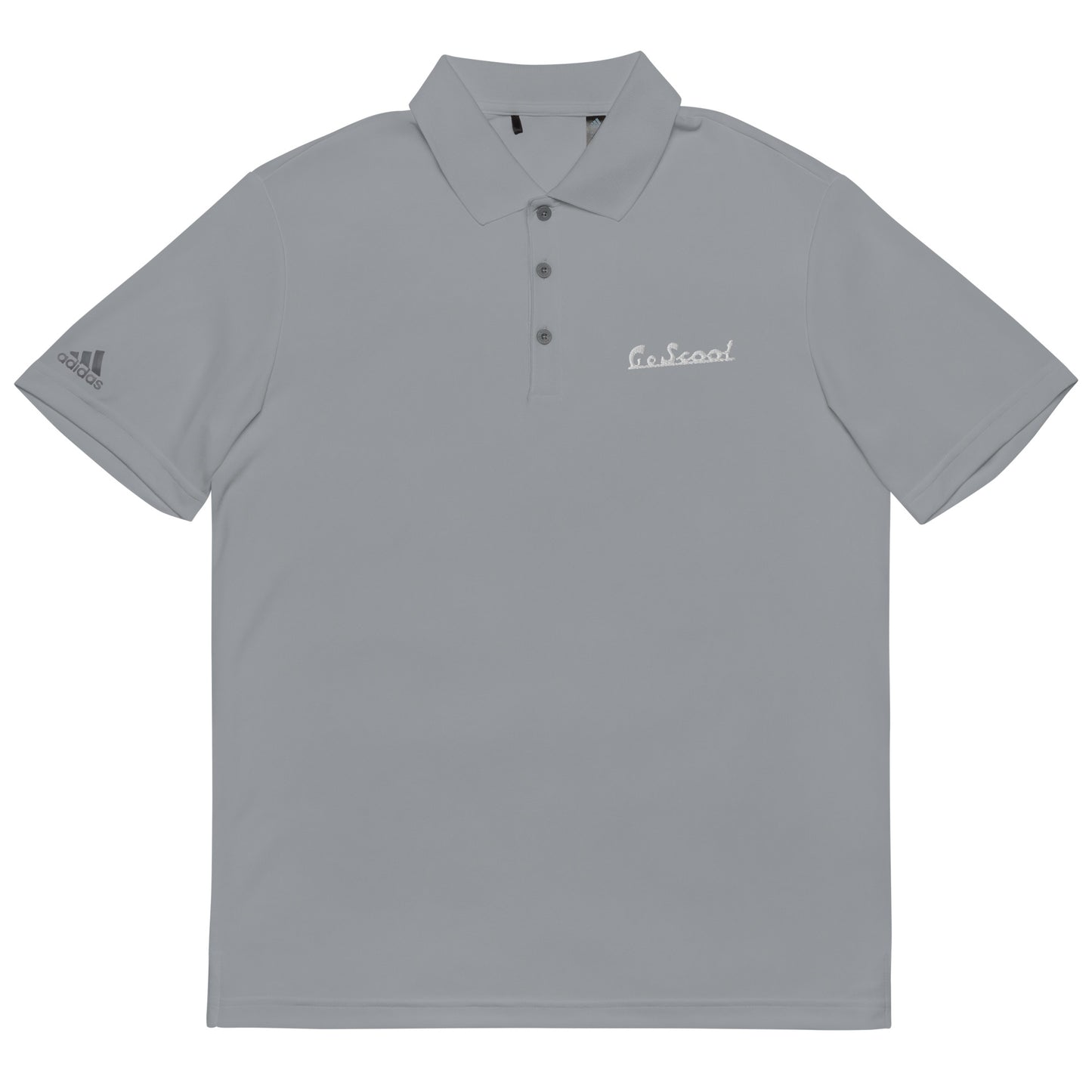 Adidas "Go Scoot" performance polo shirt