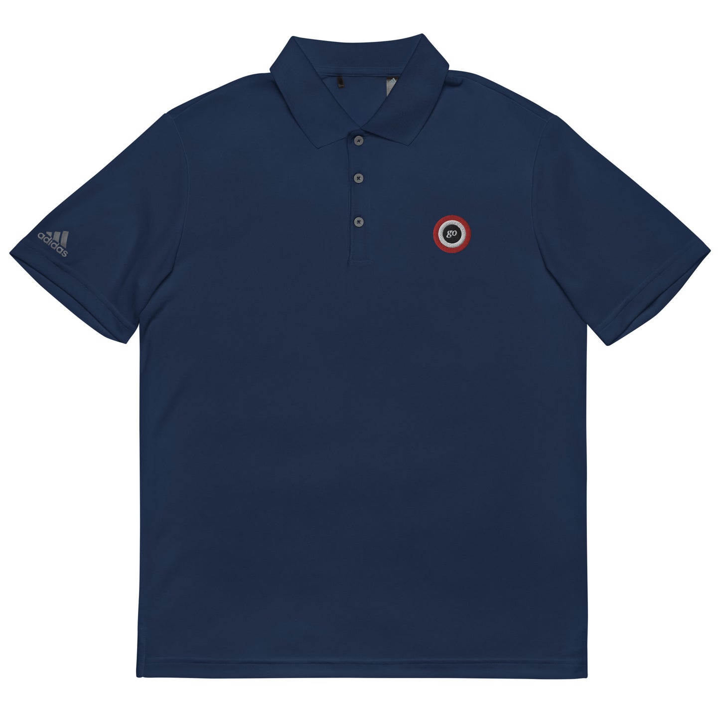 Adidas "go" performance polo shirt
