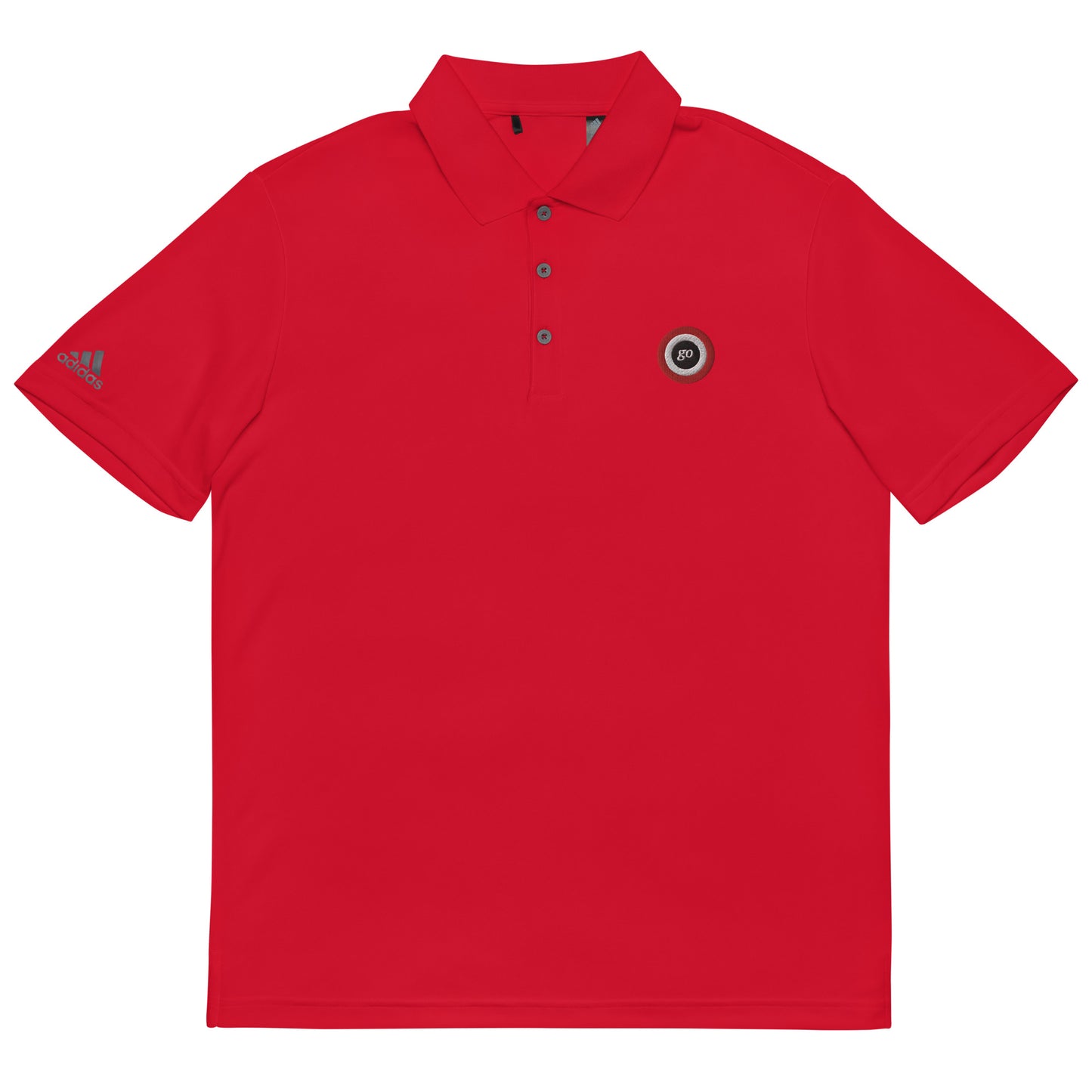 Adidas "go" performance polo shirt