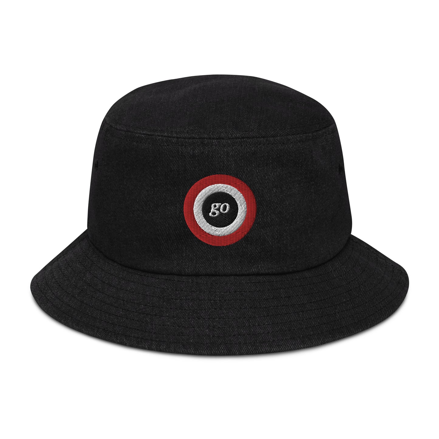 "go" Denim bucket hat