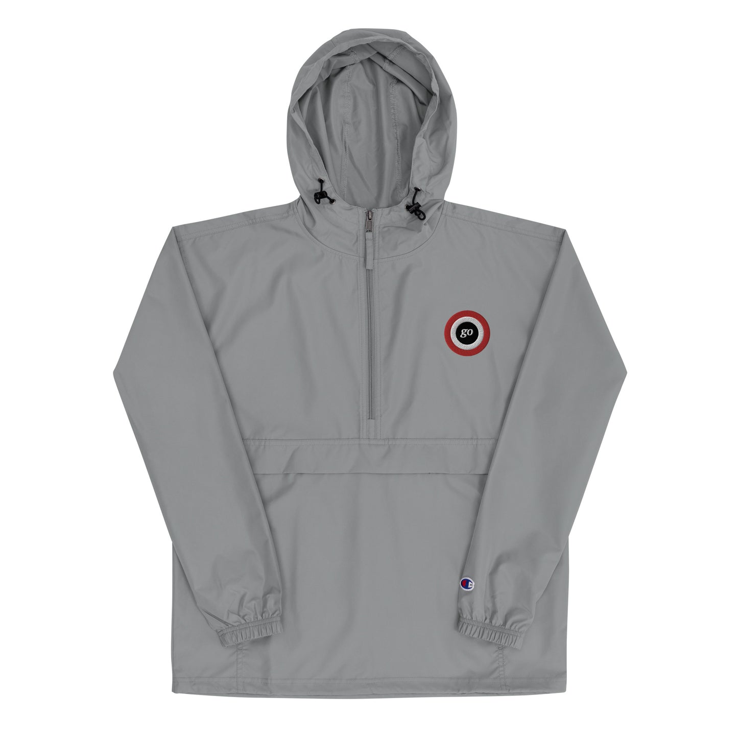 Embroidered "go" Champion Packable Jacket
