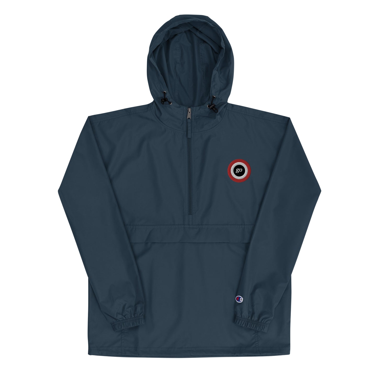 Embroidered "go" Champion Packable Jacket