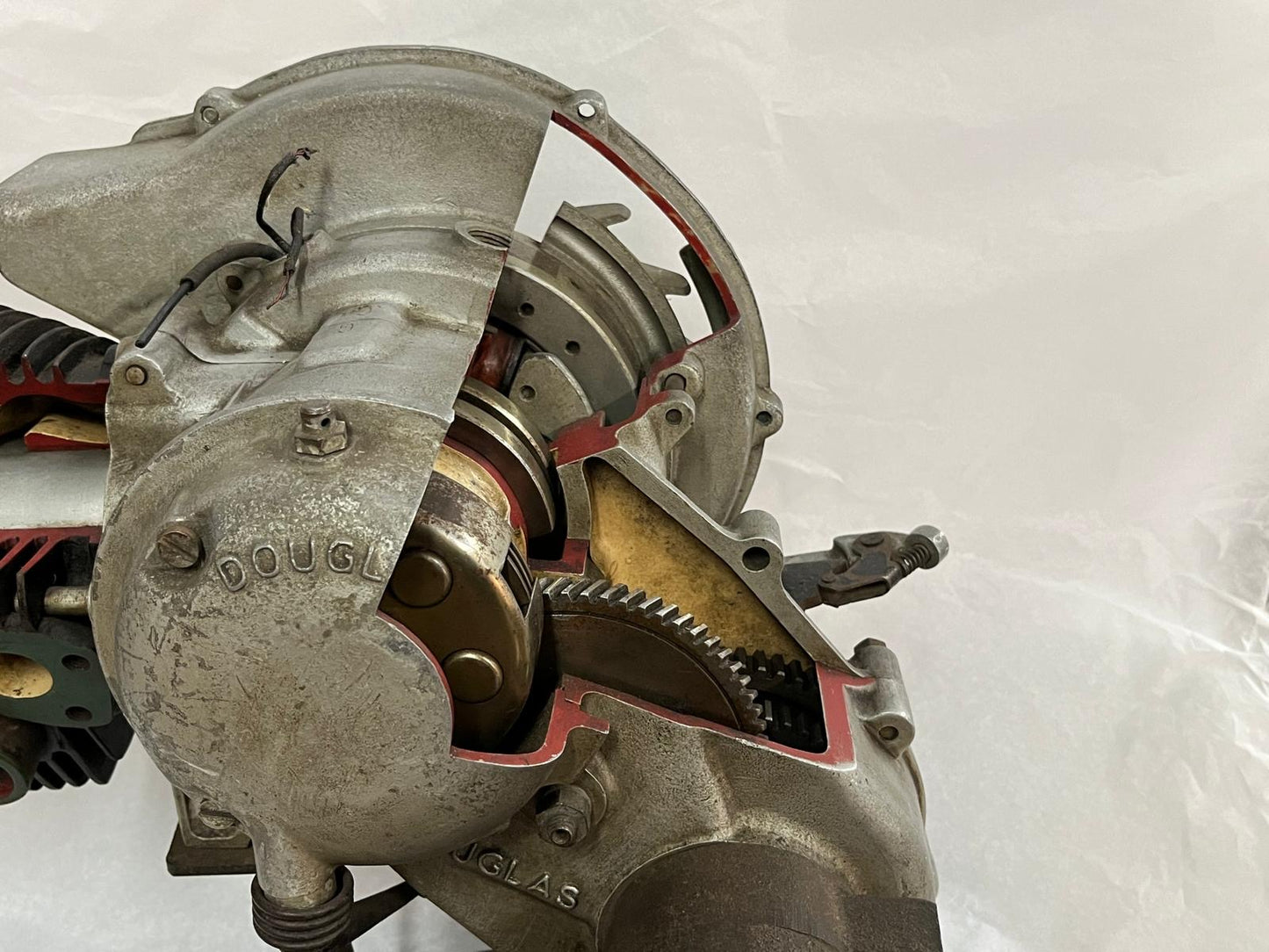 Vespa Douglas original rare cutaway engine