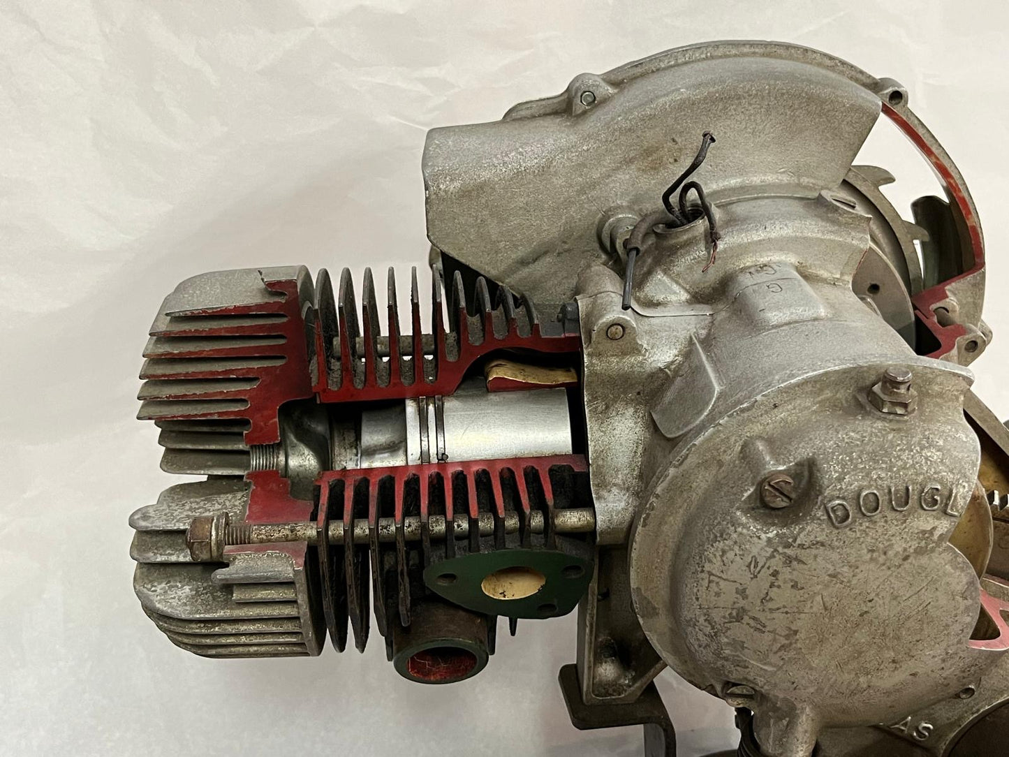 Vespa Douglas original rare cutaway engine