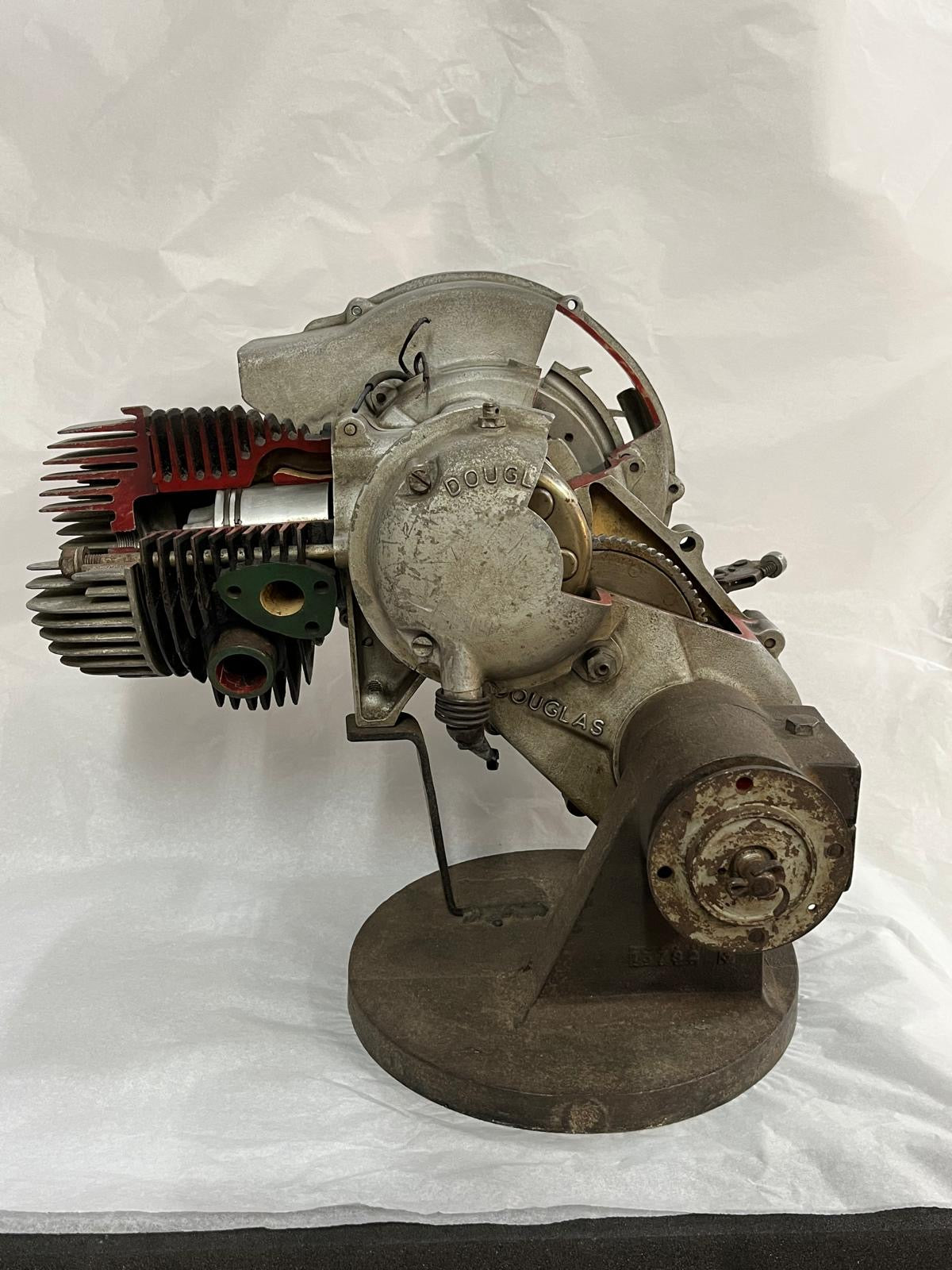 Vespa Douglas original rare cutaway engine