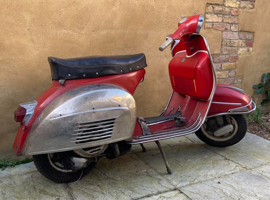 Vespa SS180 in original used condition , great patina , coming soon