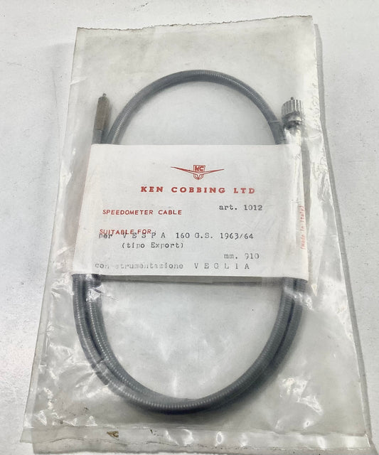 Vespa original GS160 speedometer complete cable