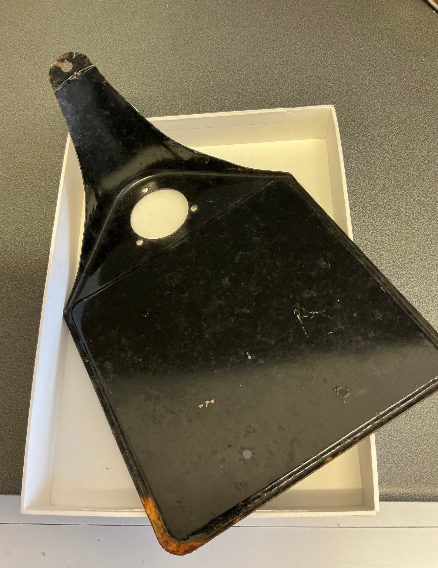 Vespa Douglas original rare rear number plate holder