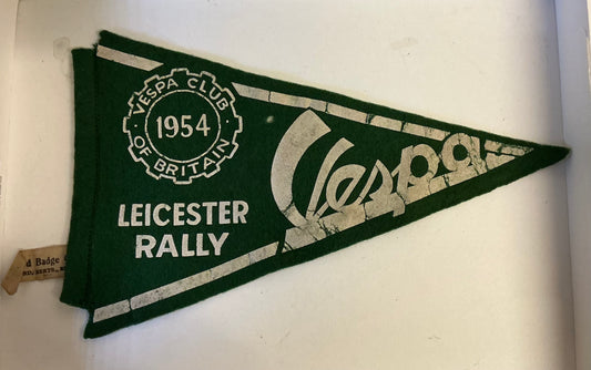 Vespa VCB original rare Rally pennant