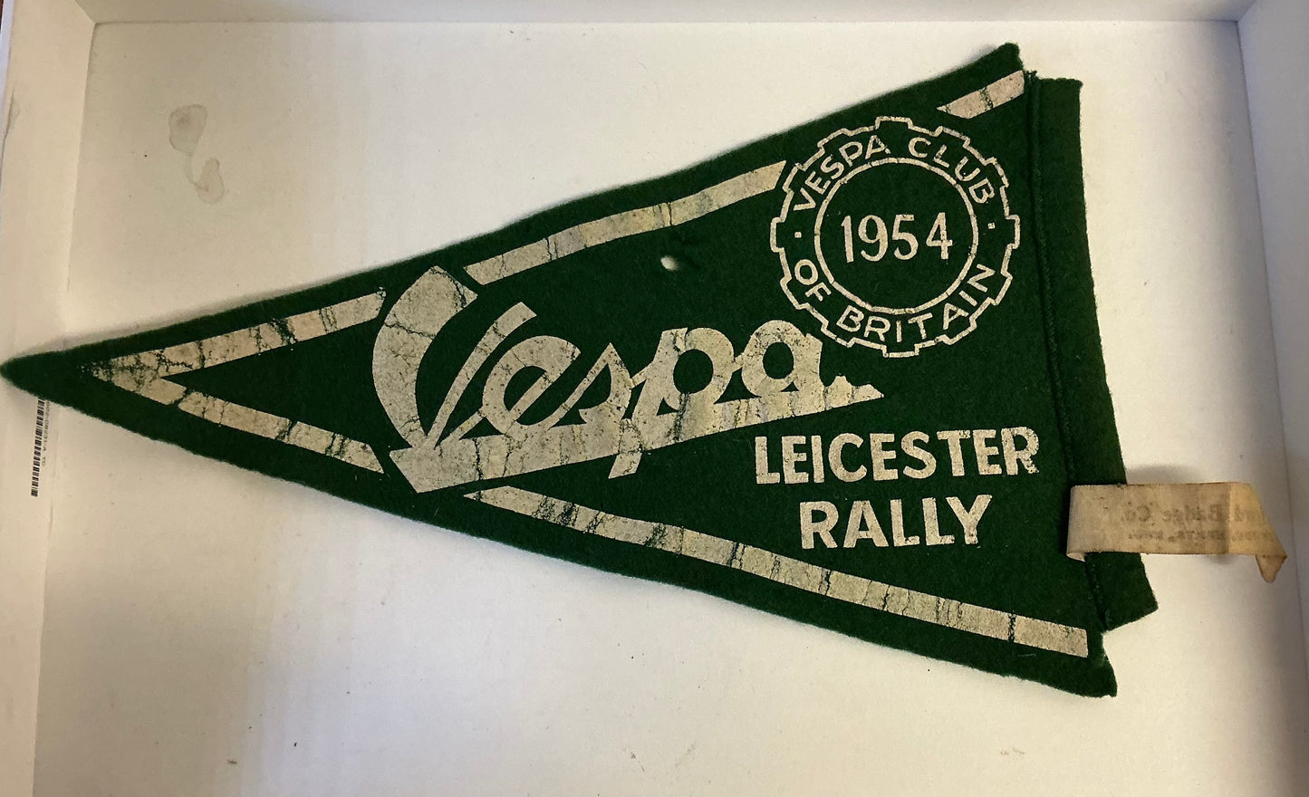 Vespa VCB original rare Rally pennant