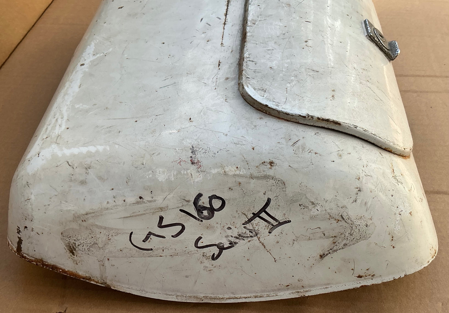 Vespa GS160 original paint NOS toolbox , no keys