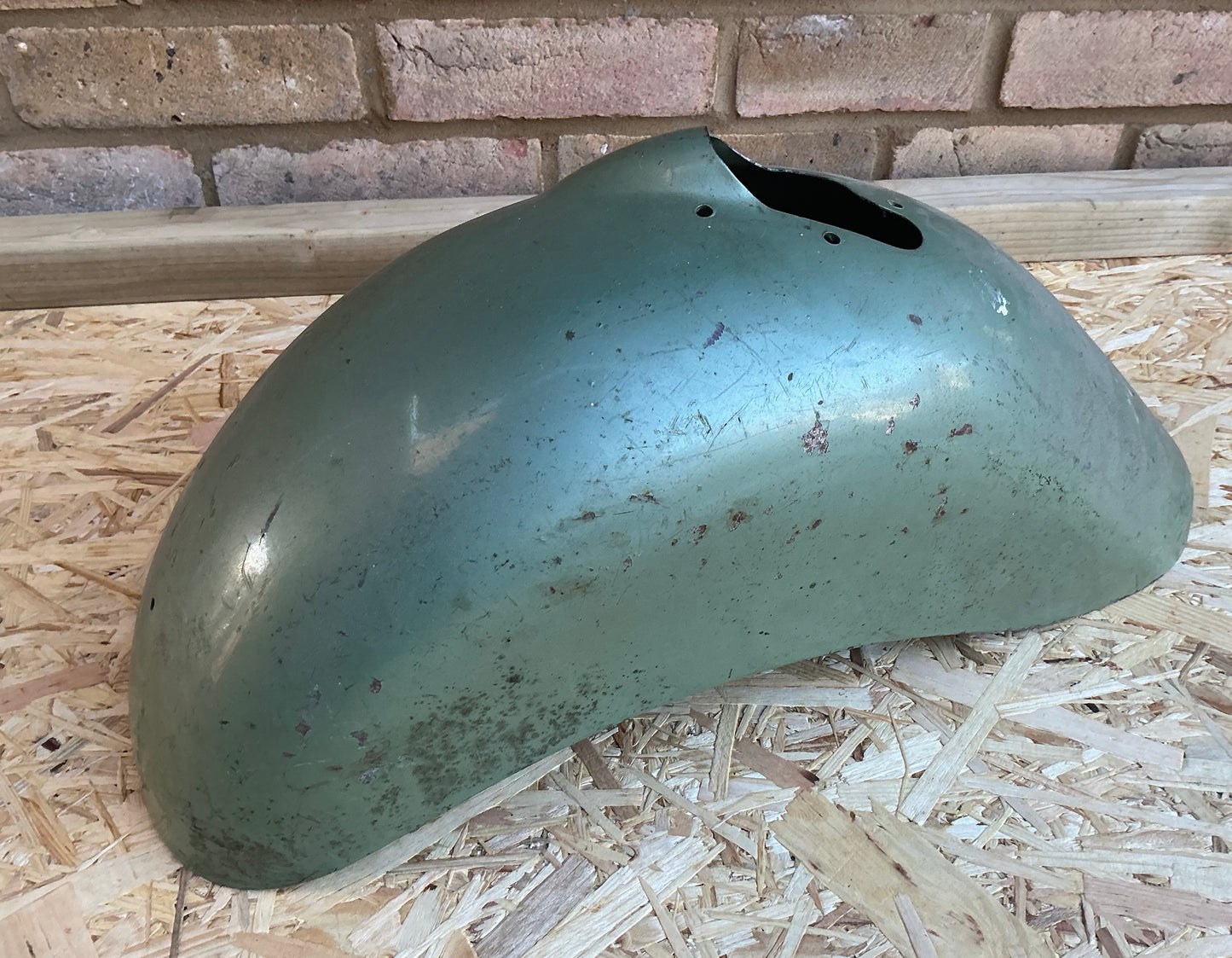 Vespa Douglas NOS original paint mudguard , fits ROD and G models