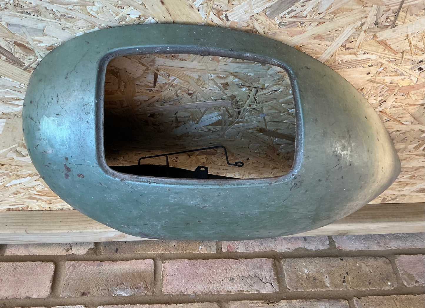 Vespa Douglas, original rare ROD & G toolbox sidepanel