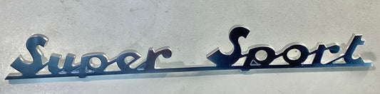 Vespa SS180 Rear Frame Badge