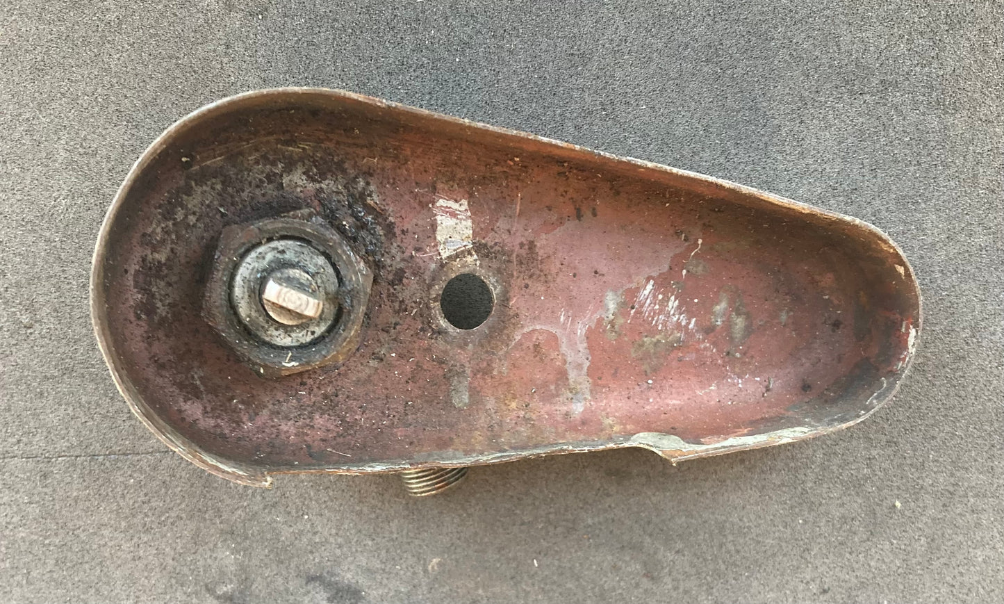 Vespa Douglas original fork cover, hard to find item, fits ROD & G models