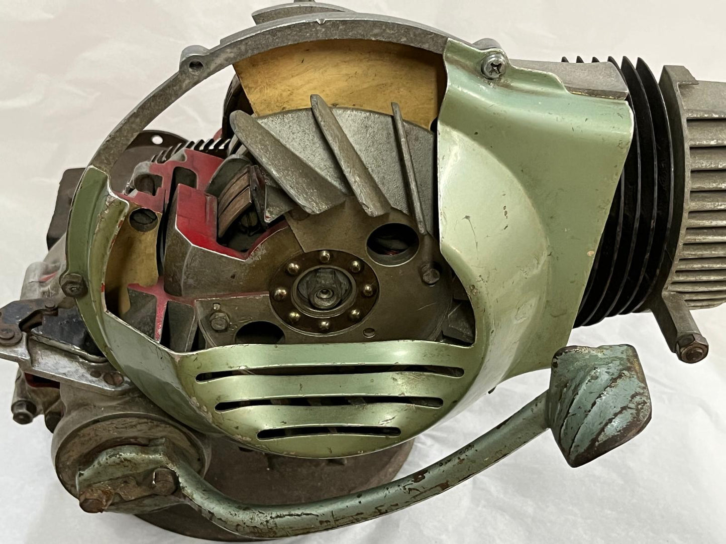Vespa Douglas original rare cutaway engine