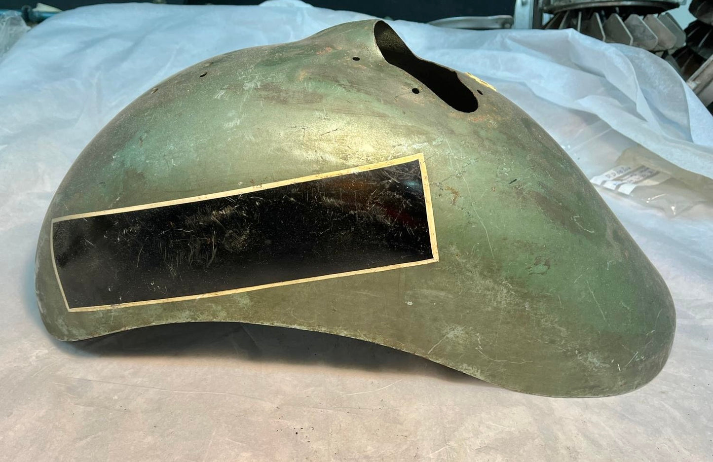Vespa Douglas original mudguard , excellent rare item. Fits ROD & G models