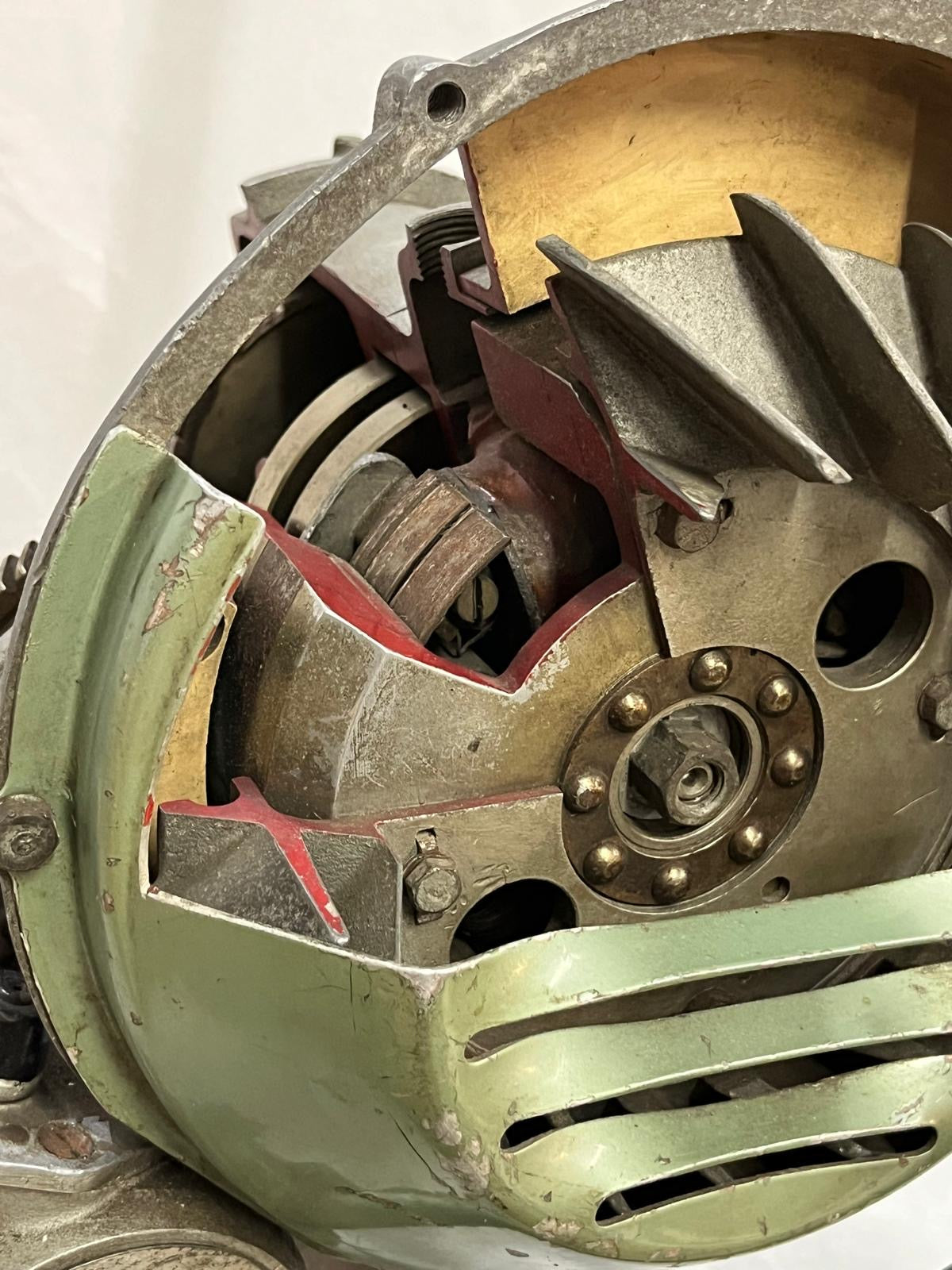 Vespa Douglas original rare cutaway engine