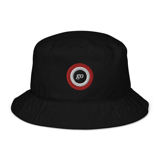 "go" bucket hat